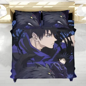 Housse De Couette Megumi Jujutsu Kaisen Parure de lit Ensemble De Literie