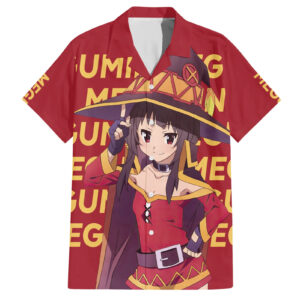 Chemise hawaïenne Megumin classique - Maison Otaku