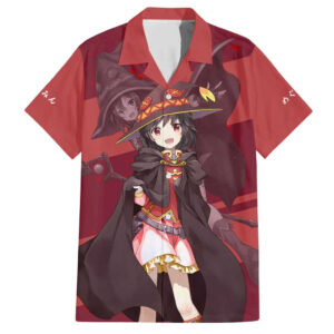 Chemise hawaïenne Megumin KonoSuba Anime Mix - Maison Otaku