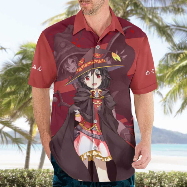 Chemise hawaïenne Megumin KonoSuba Anime Mix - Maison Otaku – Image 3