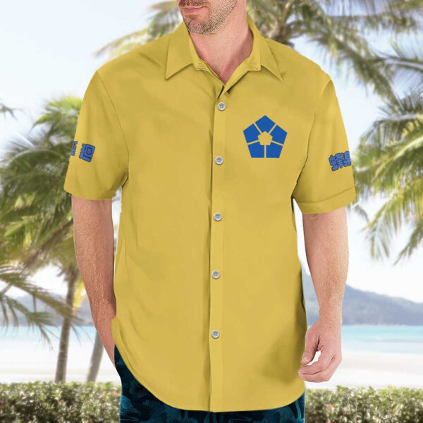 Chemise hawaïenne Meguru Bachira Blue Lock Japon Anime - Maison Otaku – Image 3