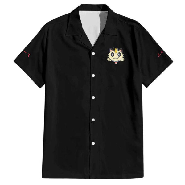 Chemise hawaïenne Miaouss Pokémon classique Anime - Maison Otaku