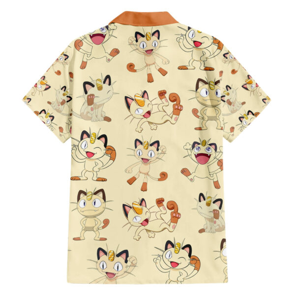 Chemise hawaïenne Miaouss Pokémon motif stylisé - Maison Otaku – Image 2
