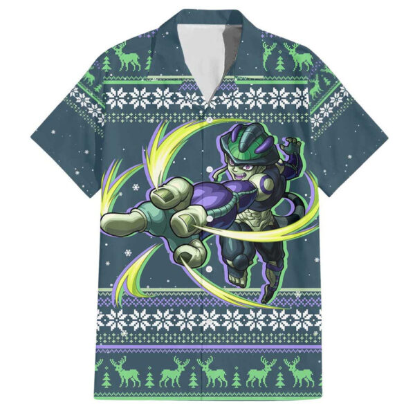 Chemise hawaïenne Meruem Hunter x Hunter Noël - Maison Otaku