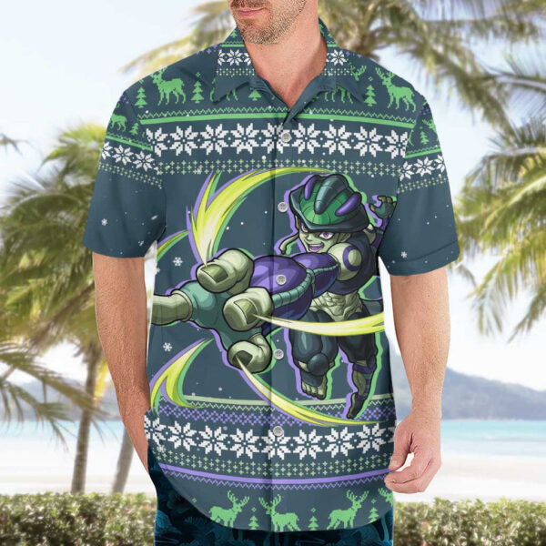 Chemise hawaïenne Meruem Hunter x Hunter Noël - Maison Otaku – Image 3