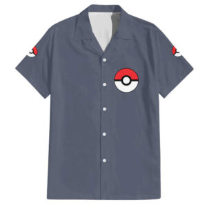 Chemise hawaïenne Metagross Pokémon Anime - Maison Otaku