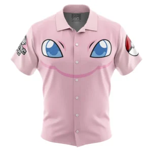 Chemise hawaïenne Visage Mew Pokémon - Maison Otaku
