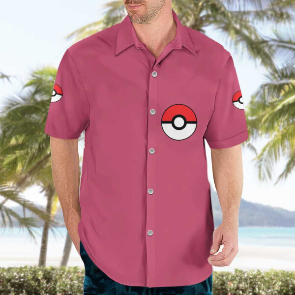 Chemise hawaïenne Mew Pokémon Anime - Maison Otaku – Image 3