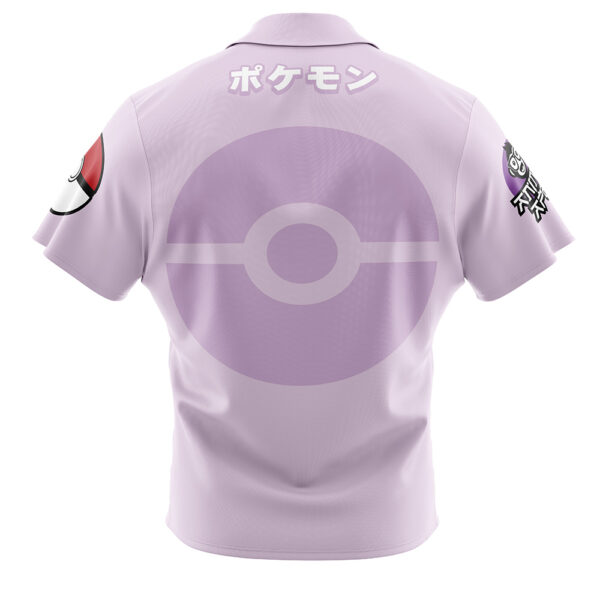 Chemise hawaïenne Visage Mewtwo Pokémon - Maison Otaku – Image 2