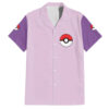 Chemise hawaïenne Mewtwo Pokémon Anime - Maison Otaku