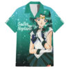 Chemise hawaïenne Michiru Kaioh Sailor Neptune Sailor Moon - Maison Otaku