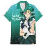 Chemise hawaïenne Michiru Kaioh Sailor Neptune Sailor Moon – Maison Otaku