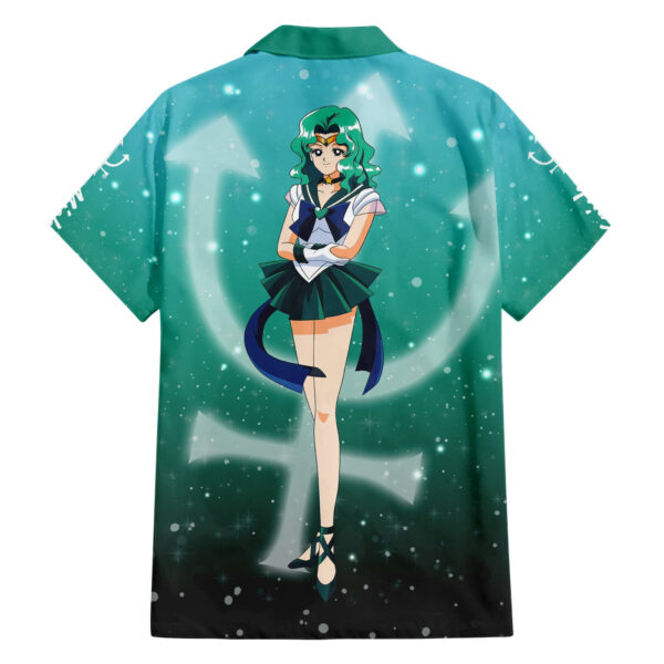 Chemise hawaïenne Michiru Kaioh Sailor Neptune Sailor Moon - Maison Otaku – Image 2