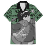 Chemise hawaïenne Might Guy style manga – Maison Otaku