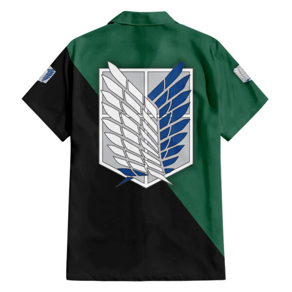 Chemise hawaïenne Mikasa Ackerman classique - Maison Otaku – Image 2