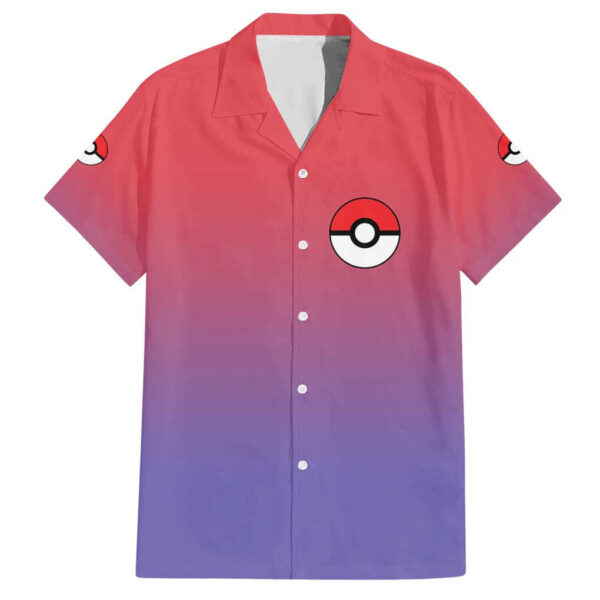 Chemise hawaïenne Milotic Pokémon Anime - Maison Otaku