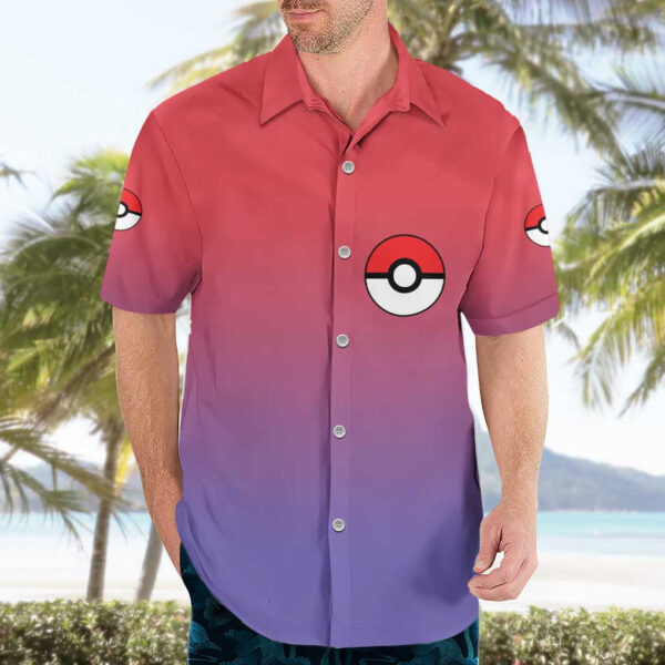 Chemise hawaïenne Milotic Pokémon Anime - Maison Otaku – Image 3