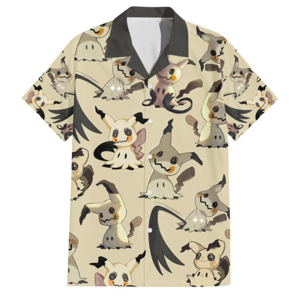 Chemise hawaïenne motif Mimikyu - Maison Otaku