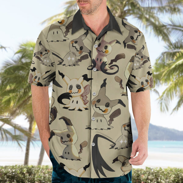 Chemise hawaïenne motif Mimikyu - Maison Otaku – Image 3
