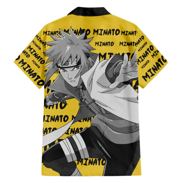 Chemise hawaïenne Minato Namikaze style manga - Maison Otaku – Image 2