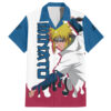 Chemise hawaïenne Minato Namikaze Naruto - Maison Otaku