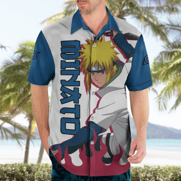 Chemise hawaïenne Minato Namikaze Naruto - Maison Otaku – Image 3