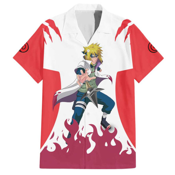 Chemise hawaïenne Minato Namikaze Naruto - Maison Otaku