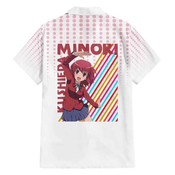 Chemise hawaïenne Minori Kushieda Toradora Anime - Maison Otaku – Image 2