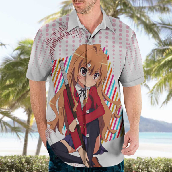 Chemise hawaïenne Minori Kushieda Toradora Anime - Maison Otaku – Image 3