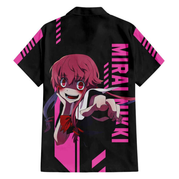 Chemise hawaïenne Mirai Nikki Future Diary Anime - Maison Otaku – Image 2