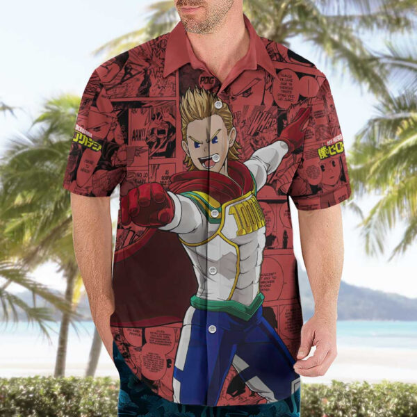 Chemise hawaïenne Mirio Togata My Hero Academia Manga Mix - Maison Otaku – Image 3