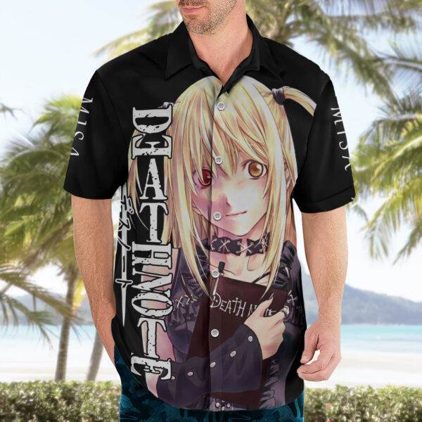 Chemise hawaïenne Misa Amane classique - Maison Otaku – Image 3
