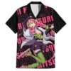 Chemise hawaïenne Mitsuri Kanroji Demon Slayer Anime - Maison Otaku