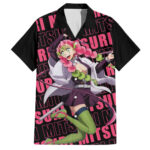 Chemise hawaïenne Mitsuri Kanroji Demon Slayer Anime – Maison Otaku