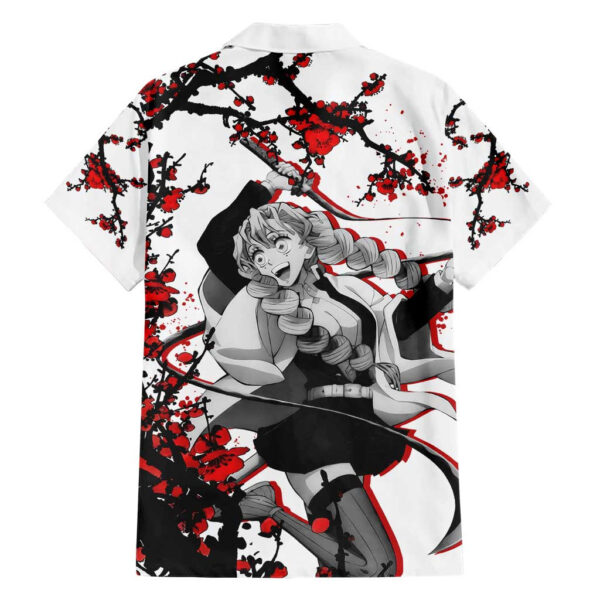 Chemise hawaïenne Mitsuri Kanroji Demon Slayer Japon - Maison Otaku – Image 2