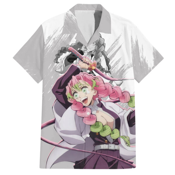 Chemise hawaïenne Mitsuri Kanroji classique Demon Slayer - Maison Otaku
