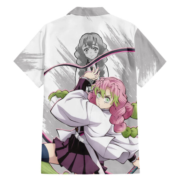 Chemise hawaïenne Mitsuri Kanroji classique Demon Slayer - Maison Otaku – Image 2