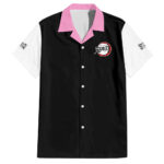 Chemise hawaïenne Mitsuri Kanroji Kimetsu no Yaiba Anime – Maison Otaku
