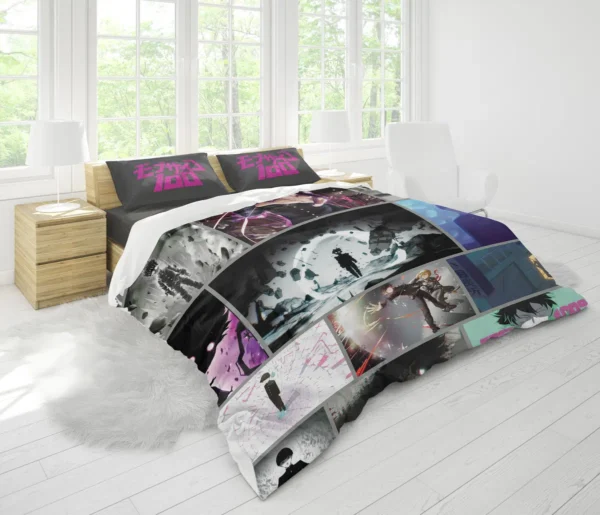 Housse De Couette Mob Psycho 100 Parure de lit Ensemble De Literie – Image 2