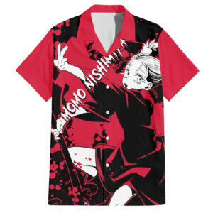 Chemise hawaïenne Momo Nishimiya Jujutsu Kaisen style manga - Maison Otaku