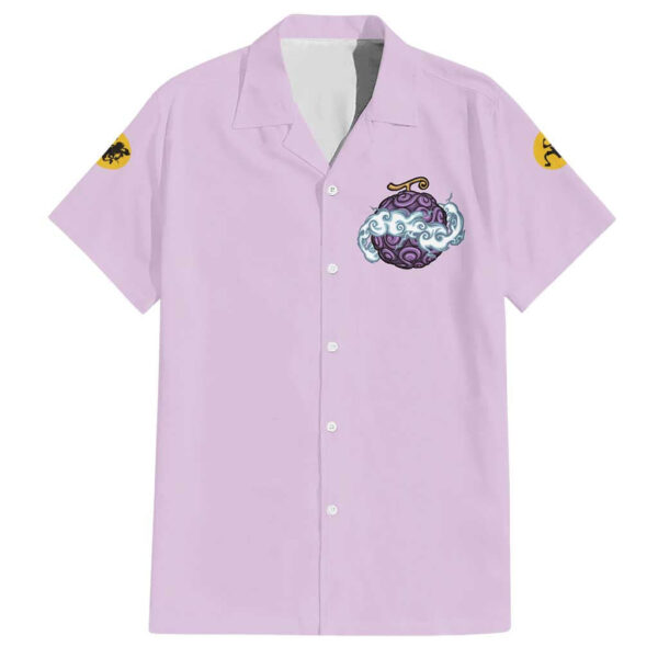 Chemise hawaïenne Monkey D. Luffy Gear 5 et Fruit Démon Nika One Piece Anime - Maison Otaku