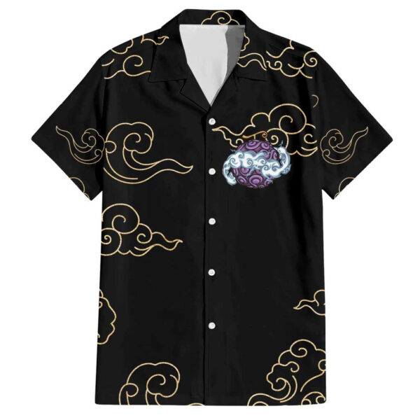 Chemise hawaïenne Monkey D. Luffy Gear 5ème V4 One Piece Anime - Maison Otaku