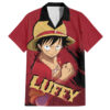 Chemise hawaïenne Monkey D. Luffy One Piece Anime - Maison Otaku