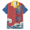 Chemise hawaïenne Monkey D. Luffy One Piece Gear 5 éveil - Maison Otaku