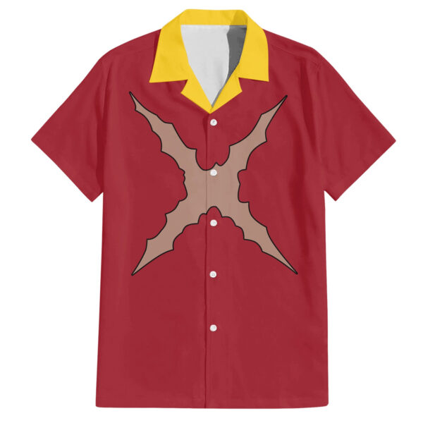 Chemise hawaïenne Morgana Persona Anime Mix Polygon Cyber - Maison Otaku