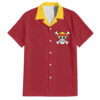 Chemise hawaïenne Monkey D. Luffy One Piece Anime Uniforme - Maison Otaku
