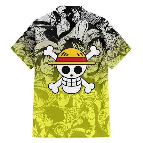 Chemise hawaïenne Monkey D. Luffy One Piece Manga - Maison Otaku – Image 2