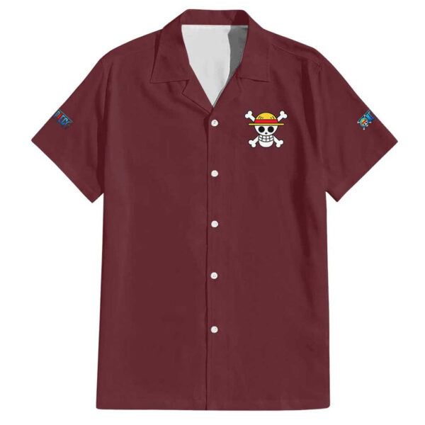 Chemise hawaïenne Monkey D. Luffy One Piece - Maison Otaku