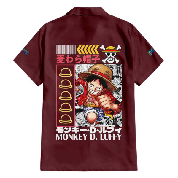 Chemise hawaïenne Monkey D. Luffy One Piece - Maison Otaku – Image 2