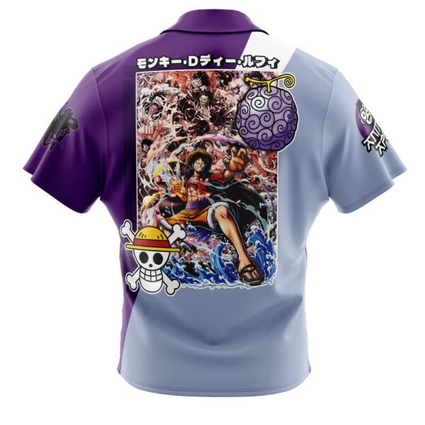 Chemise hawaïenne Monkey D. Luffy Gear 5 V4 One Piece - Maison Otaku – Image 2